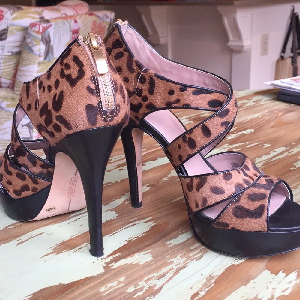 Vince Camino calf hair heels